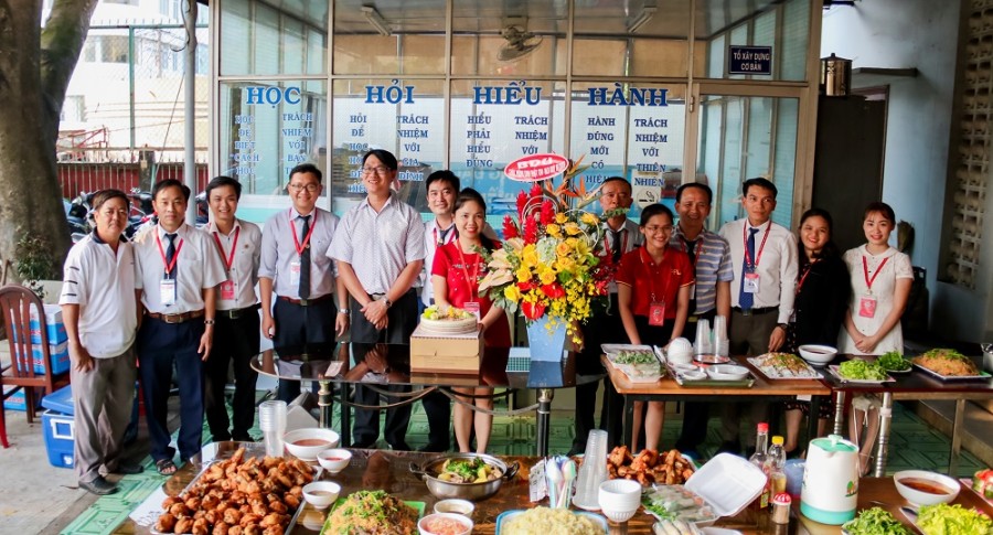 Công đoàn cơ sở Trường Đại học Bình Dương tổ chức sinh nhật cho công đoàn viên, người lao động Quý IV