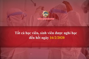 Học viên, sinh viên được nghỉ học đến hết ngày 16/2/2020