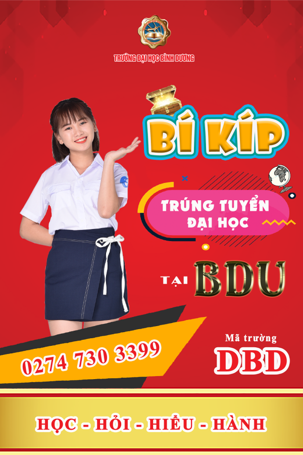 Bí kíp trúng tuyển đại học tại BDU