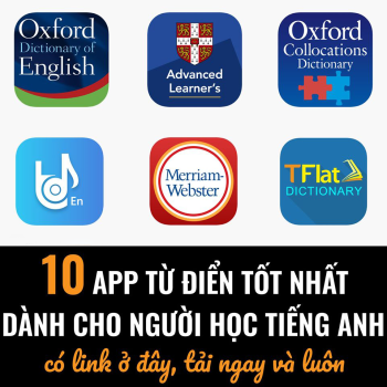 10 ứng dụng từ điển tiện lợi dành cho các bạn sinh viên