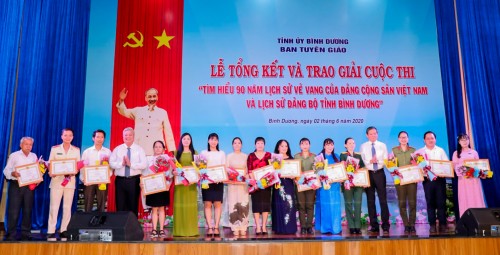 Thầy Nguyễn Minh Hải đạt giải Ba cuộc thi “Tìm hiểu 90 năm lịch sử vẻ vang của Đảng Cộng sản Việt Nam và lịch sử Đảng bộ tỉnh Bình Dương”