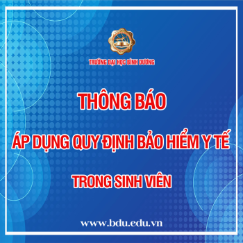 Thông báo Quy định áp dụng bảo hiểm y tế trong sinh viên