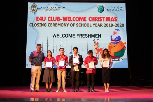 Khoa Ngoại ngữ tổ chức ngày hội “Welcome Freshmen” mừng ngày lễ Giáng sinh và tổng kết năm học 2019-2020