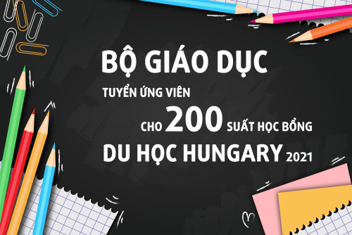 Bộ Giáo dục tuyển ứng viên cho 200 suất học bổng du học Hungary 2021