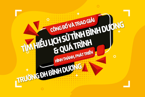 Công bố kết quả và tổ chức trao giải Cuộc thi tìm hiểu lịch sử tỉnh Bình Dương và Quá trình hình thành, phát triển Trường Đại học Bình Dương trên Internet