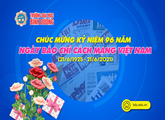 GS.VS Cao Văn Phường - Chủ tịch Hội đồng Trường Đại học Bình Dương chúc mừng Đài Tiếng nói Nhân dân Tp. HCM (VOH) nhân kỷ niệm 96 năm Ngày Báo chí cách mạng Việt Nam