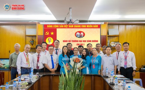 Đại hội Chi bộ 2 Trường Đại học Bình Dương lần thứ VII, nhiệm kỳ 2022 – 2025