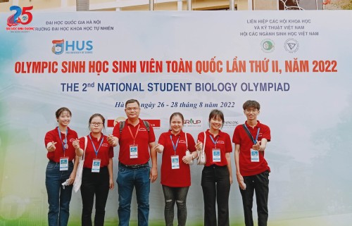 Sinh viên Trường Đại học Bình Dương đạt giải Nhì và Khuyến khích tại Cuộc thi Olympic sinh học sinh viên toàn quốc lần 2