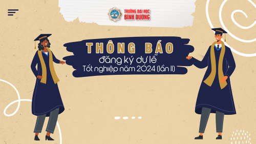 Thông báo về việc đăng ký dự lễ tốt nghiệp năm 2024 (lần II)