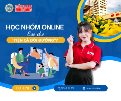 Học nhóm online sao cho "tiện cả đôi đường"?