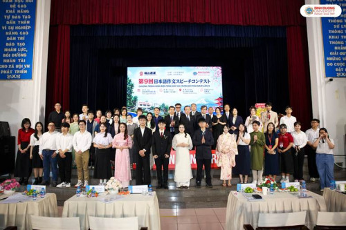 Trường Đại học Bình Dương đăng cai Chung kết Cuộc thi Hùng biện tiếng Nhật các trường đại học phía Nam lần thứ 9