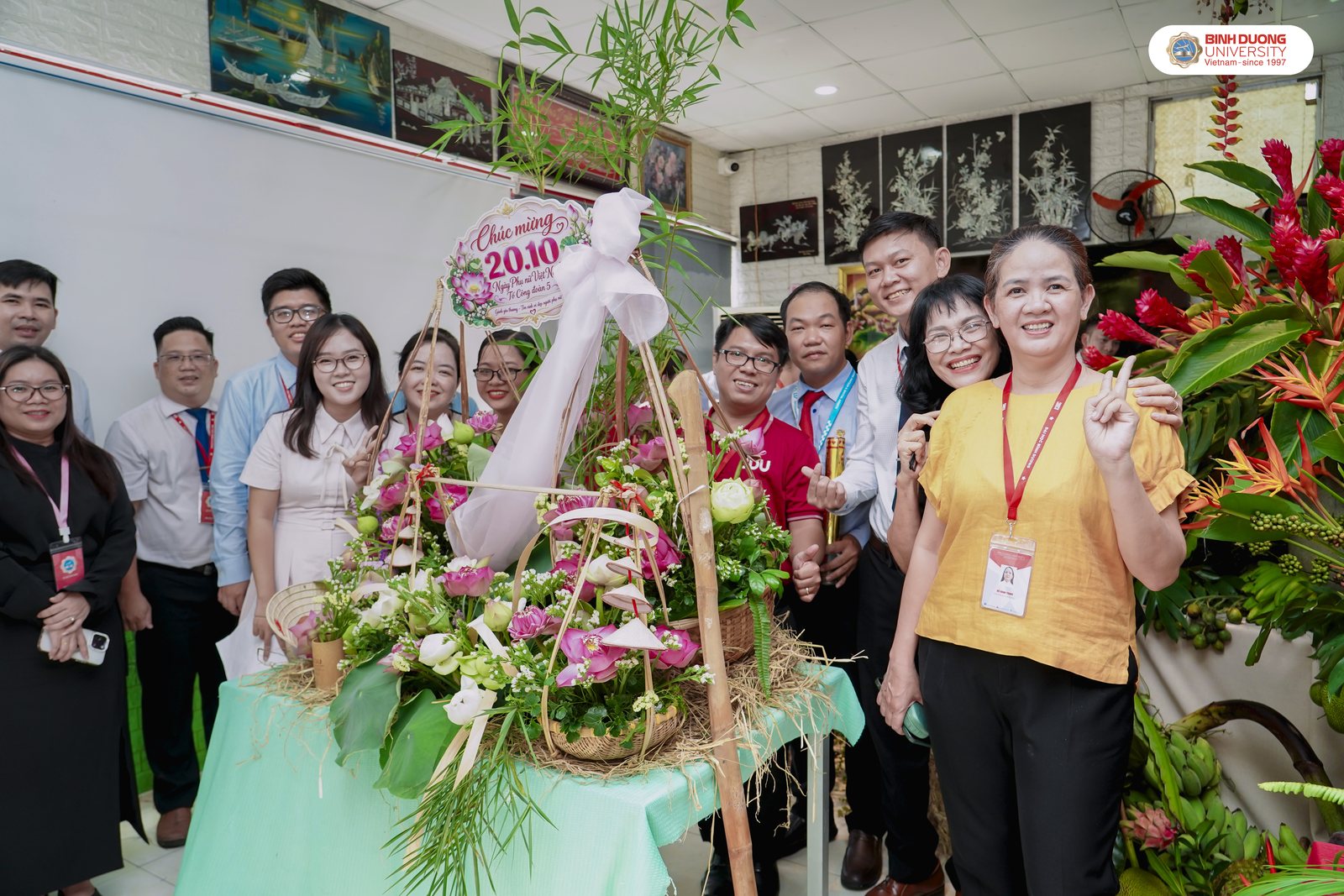 Ảnh Hội thi Cắm hoa 20/10