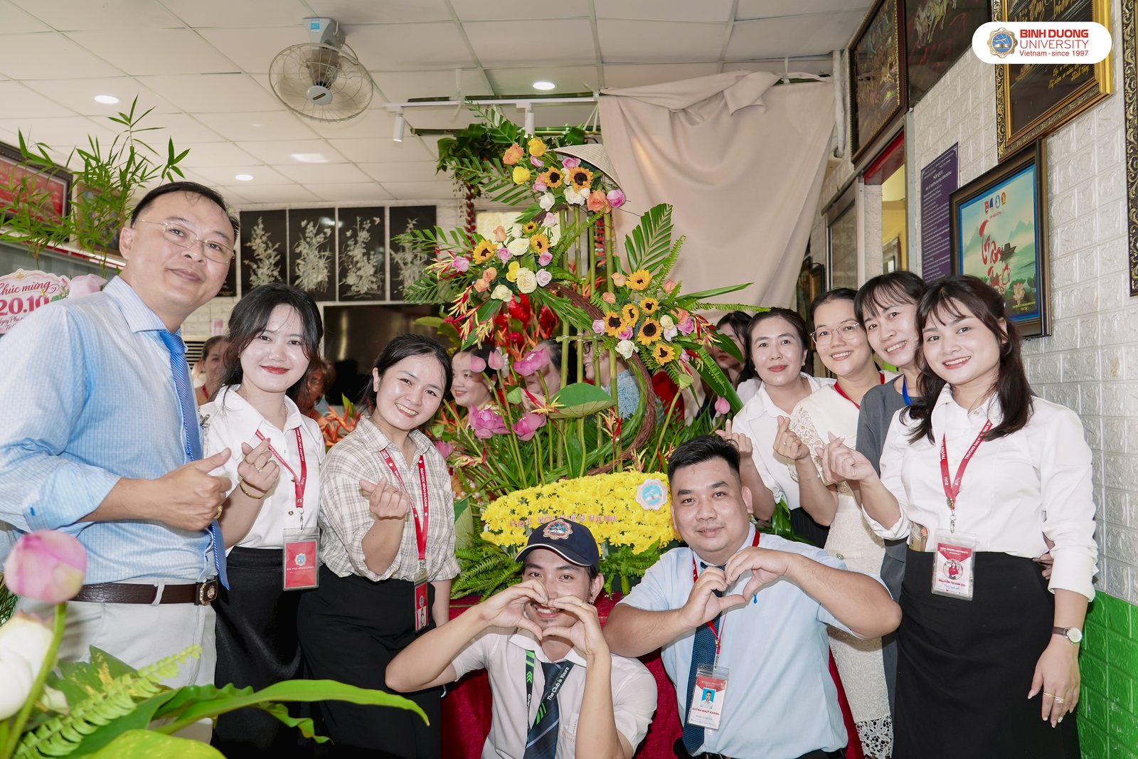 Ảnh Hội thi Cắm hoa 20/10