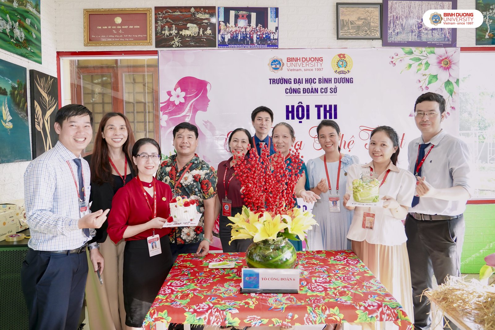 Ảnh Hội thi Cắm hoa 20/10