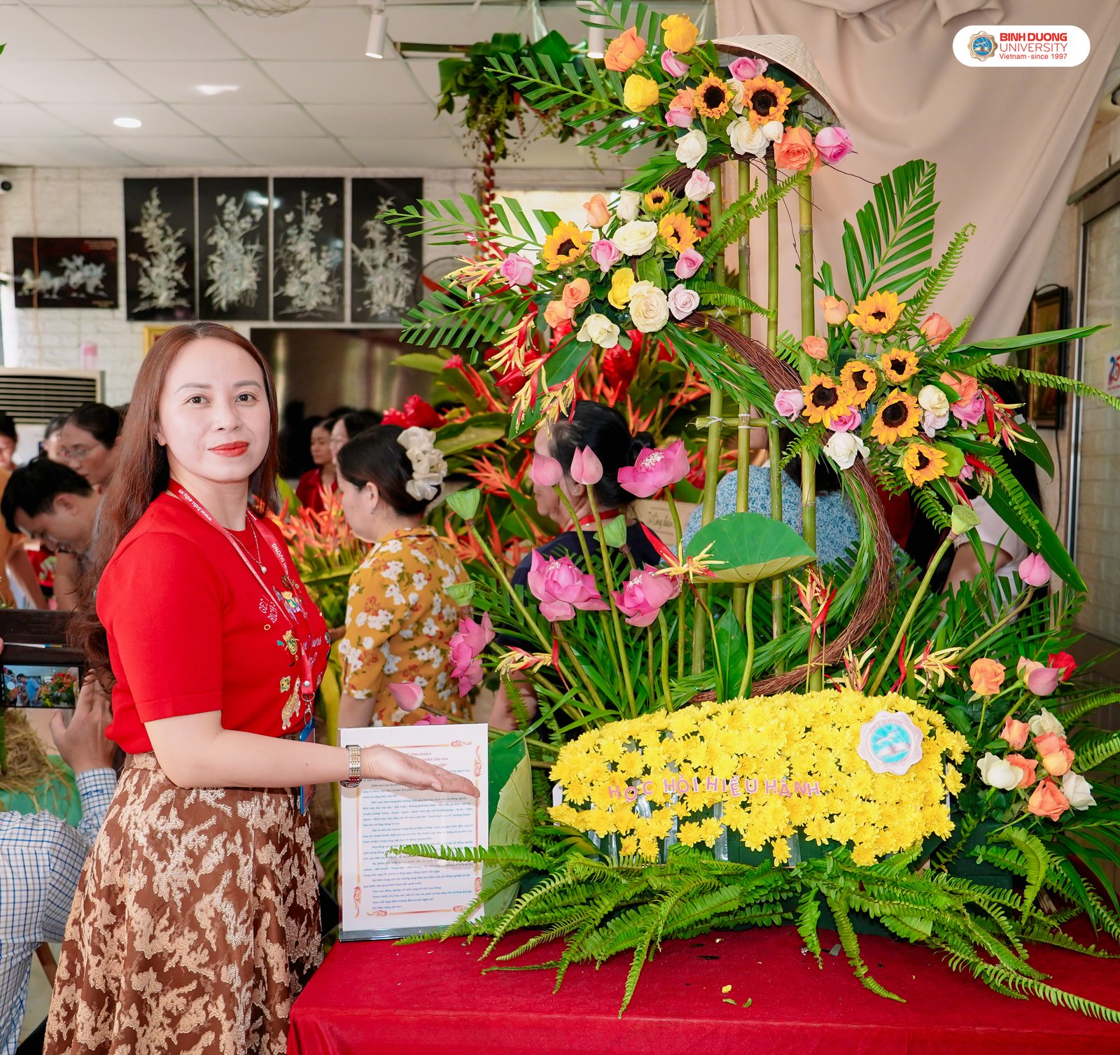Ảnh Hội thi Cắm hoa 20/10