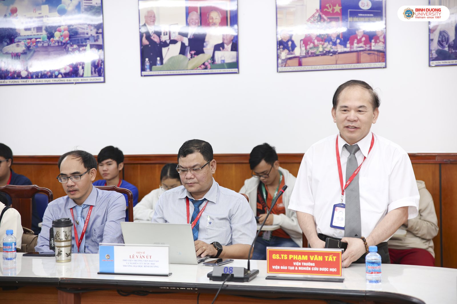 Lễ ký kết MOU giữa Trường Đại học Bình Dương và Viện Công nghệ Tiên tiến
